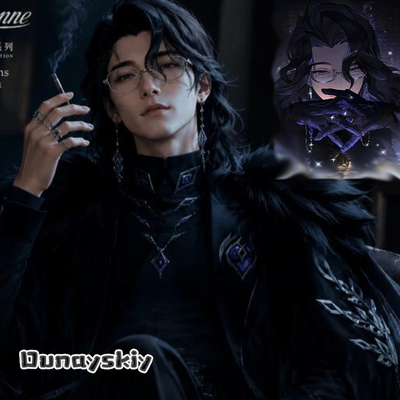 Men Formal Wear Vest - Fantasia de Cosplay Genshin Impact Pantalone