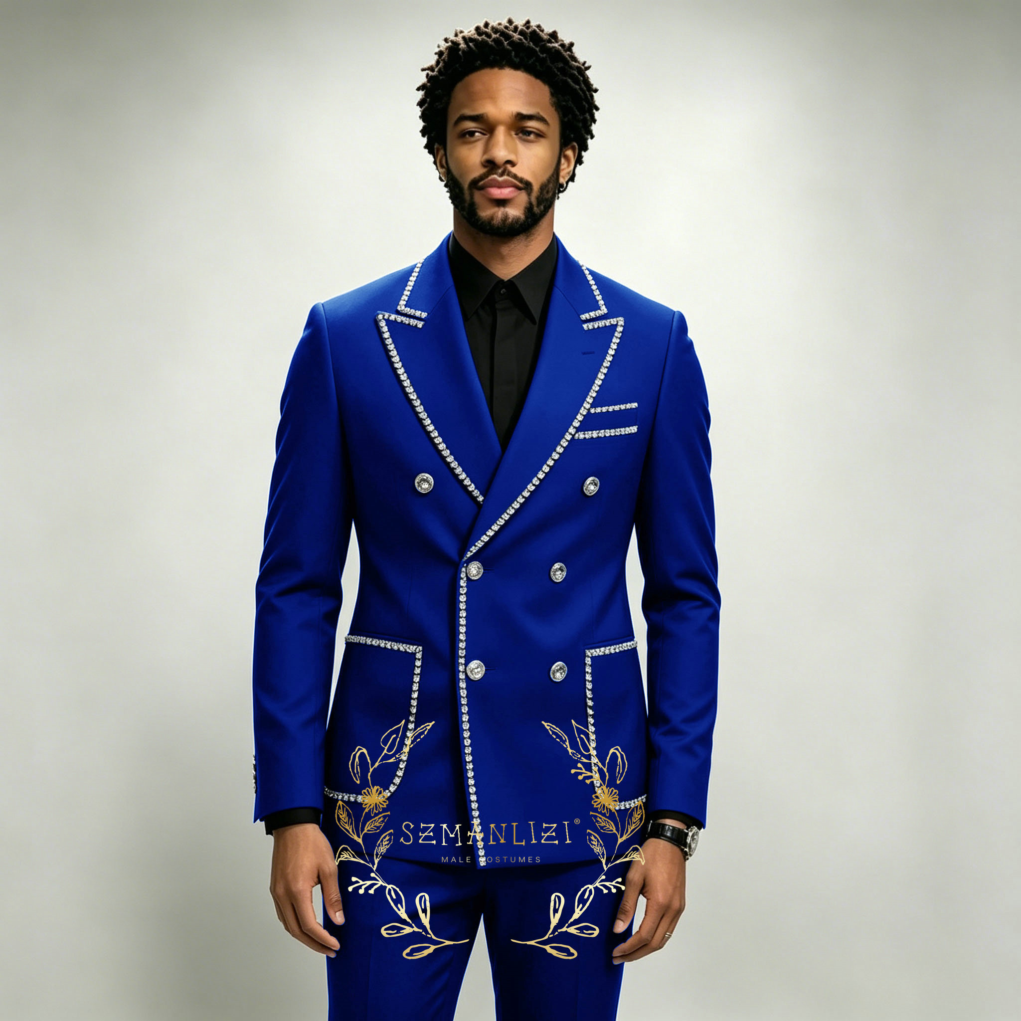 Men Formal Wear For Wedding - Ternos Masculinos de Luxo 2 Peças