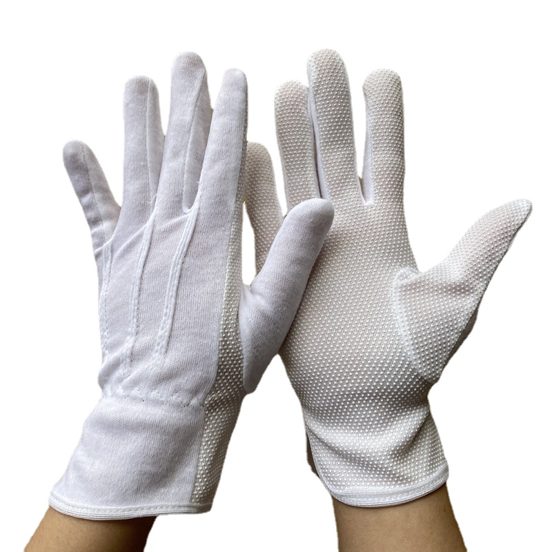 Formal Wear Gloves Men - 4 pares luvas de algodão branco