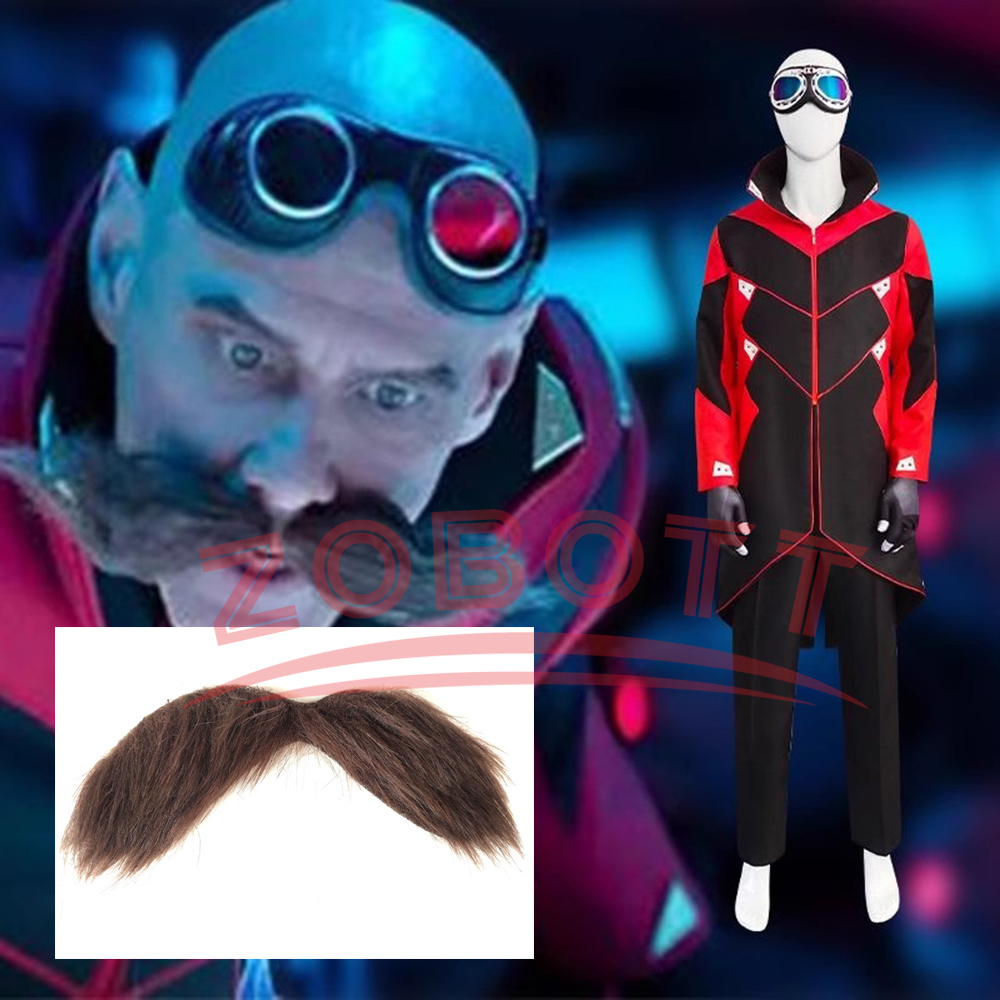 Formal Wear Gloves Men - Anime eggman ouriço cosplay médico das