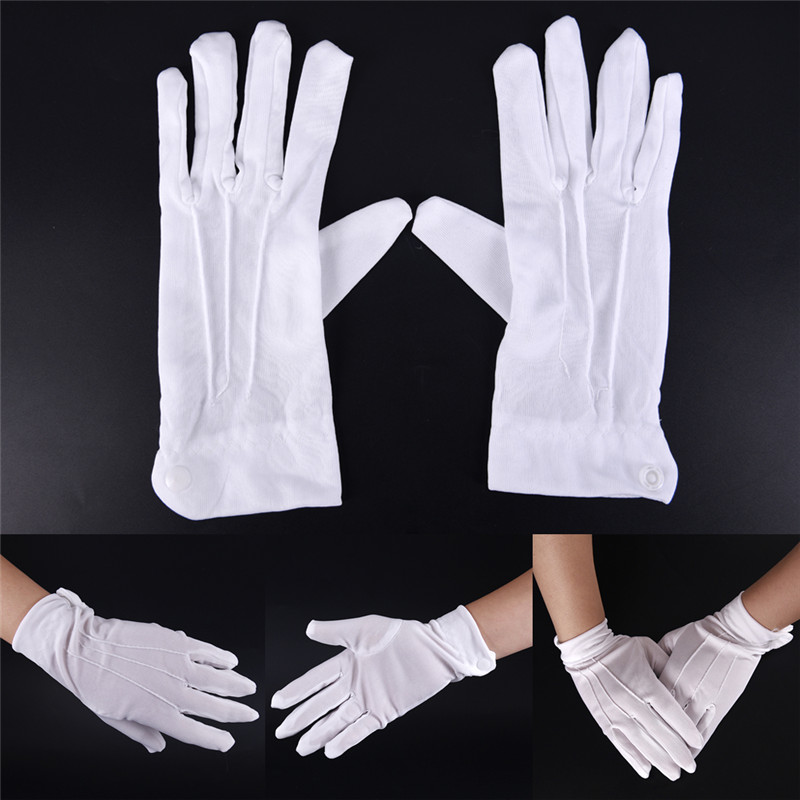 Formal Wear Gloves Men - 1 par branco luvas formais homens
