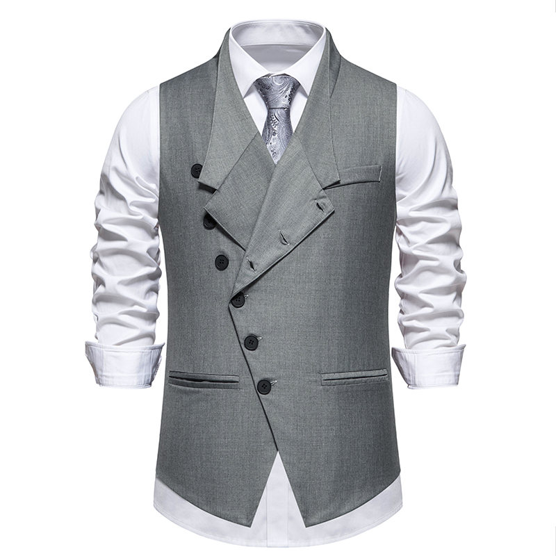 Men Formal Wear Vest - Novo terno masculino coletes moda inteligente
