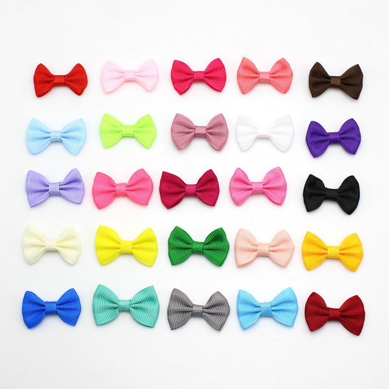 Satin Bow Tie - 50PCS Laços de Fita de Cetim