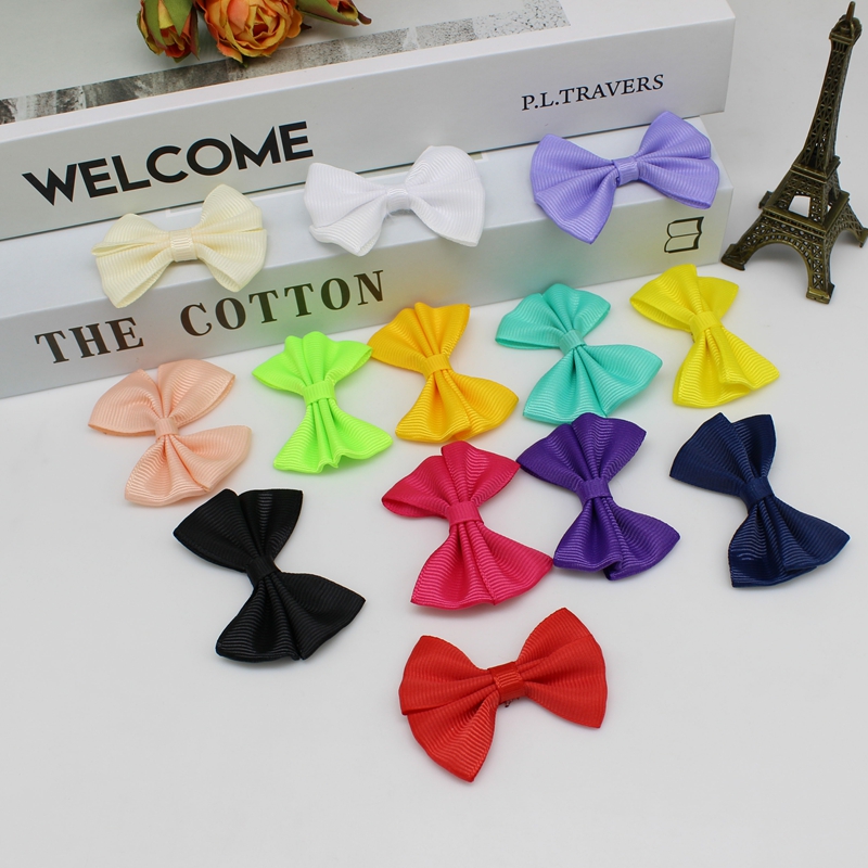 Satin Bow Tie - 10/20 pçs 5cm fita de cetim