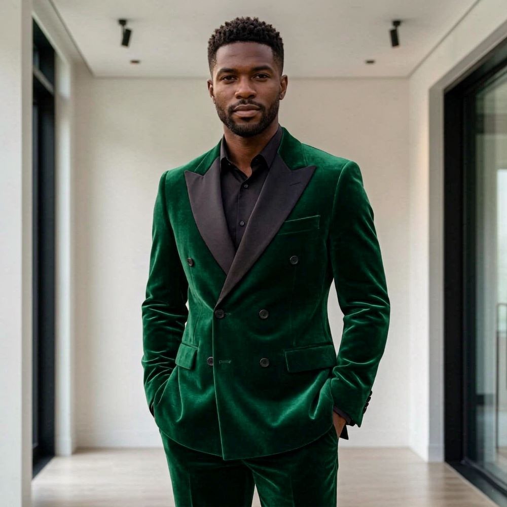 Ternos de Veludo Formais Mascu - Men Formal Wear Fashion avaliação e preço