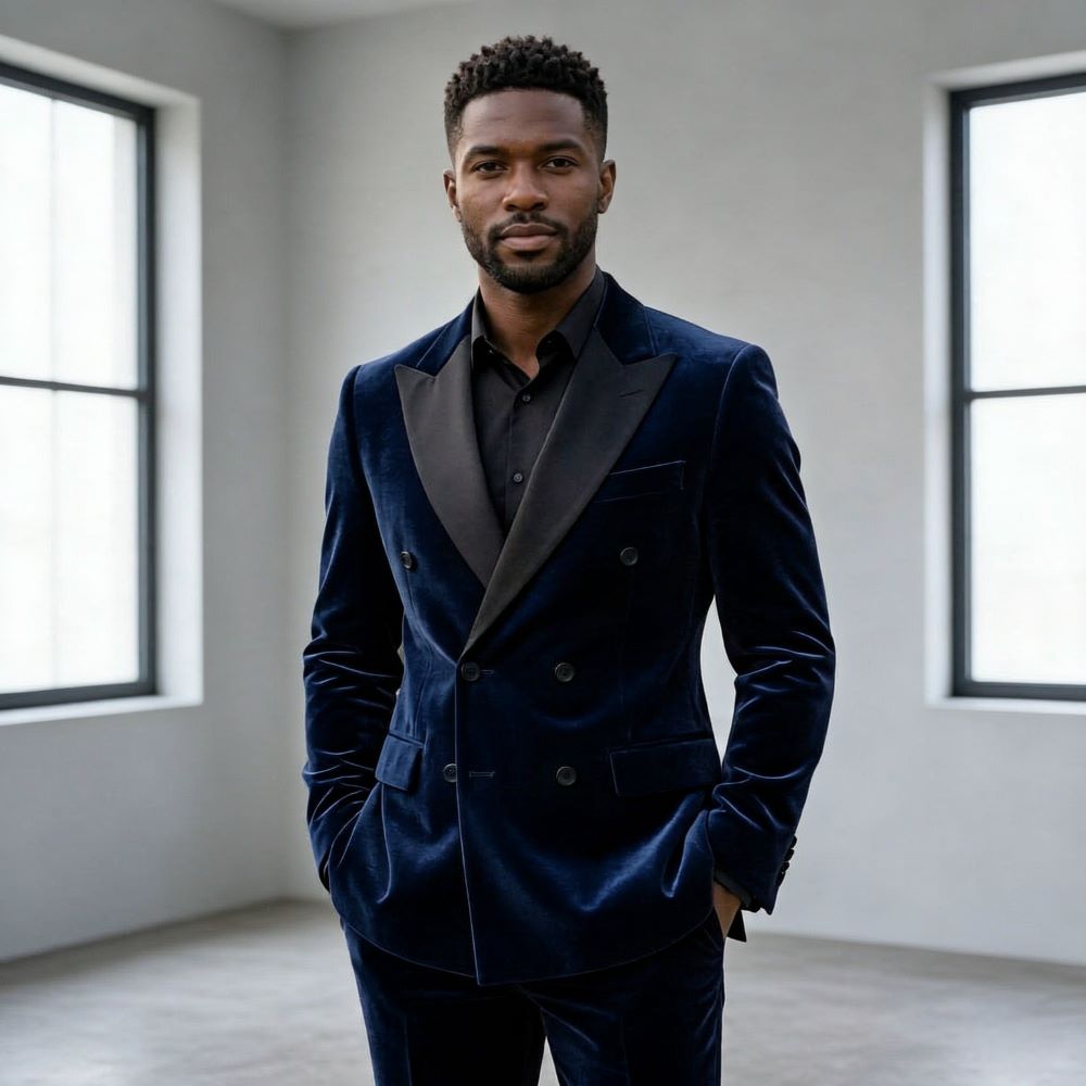 Ternos de Veludo Formais Mascu - Men Formal Wear Fashion avaliação e preço