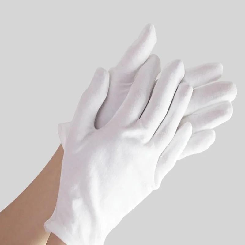 1 par de Luvas Brancas de Algo - Formal Wear Gloves Men avaliação e preço