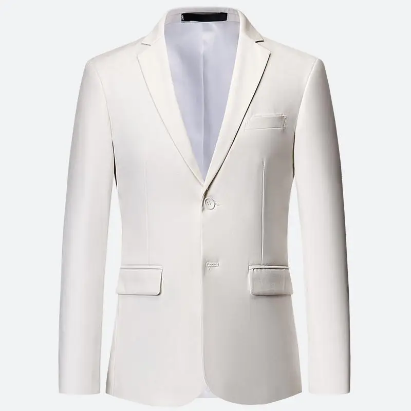 Homens jaquetas formais branca - Korean Men Formal Wear avaliação e preço