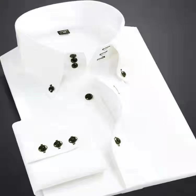 Homens designer vestido camisa - Korean Men Formal Wear avaliação e preço