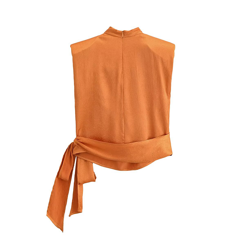 YENKYE Moda Nova Blusa Feminin - Satin Bow Tie avaliação e preço