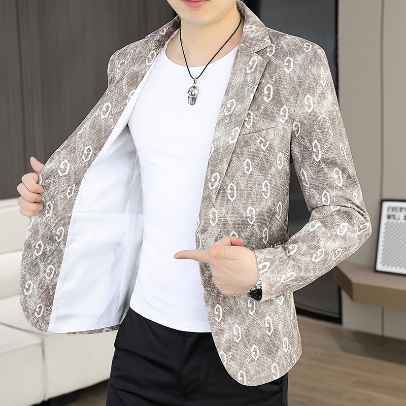Blazer Masculino 2026 Outono/I - Men Formal Wear Fashion avaliação e preço
