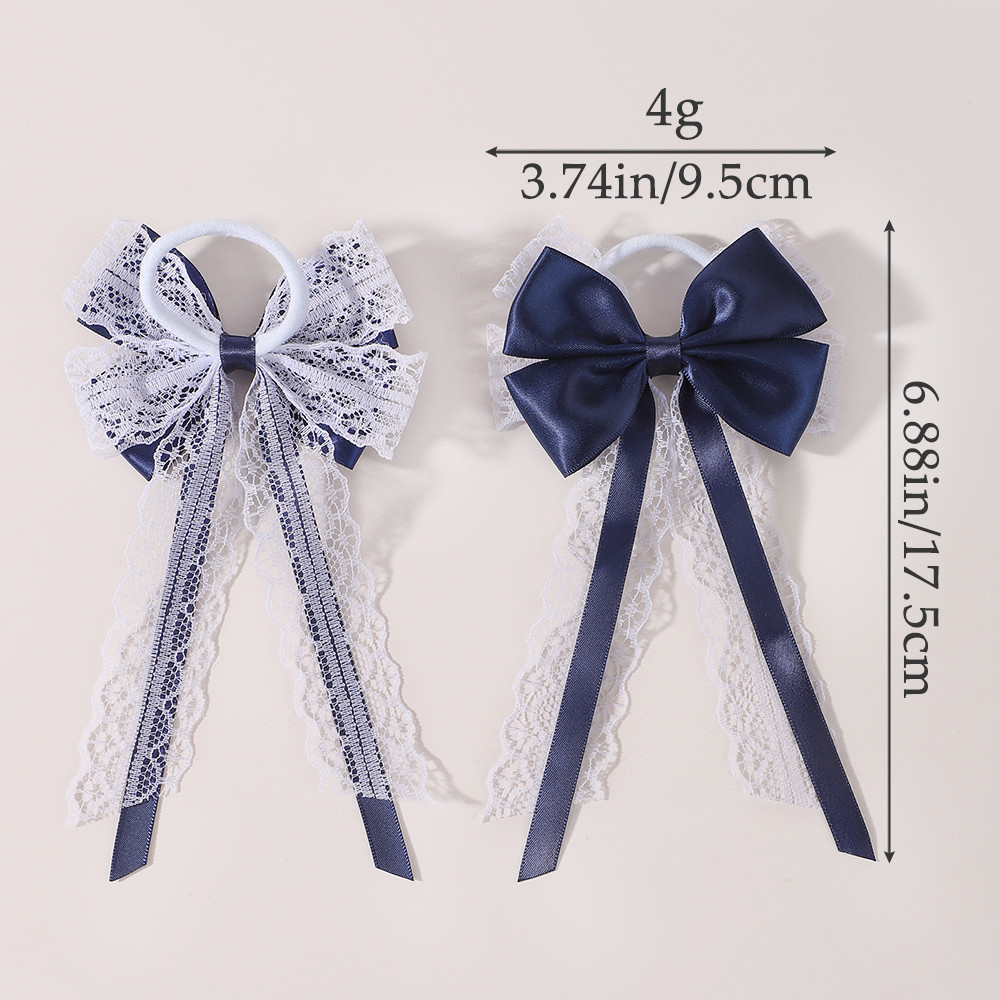 2 Peças Laços de Cabelo de Cet - Satin Bow Tie avaliação e preço