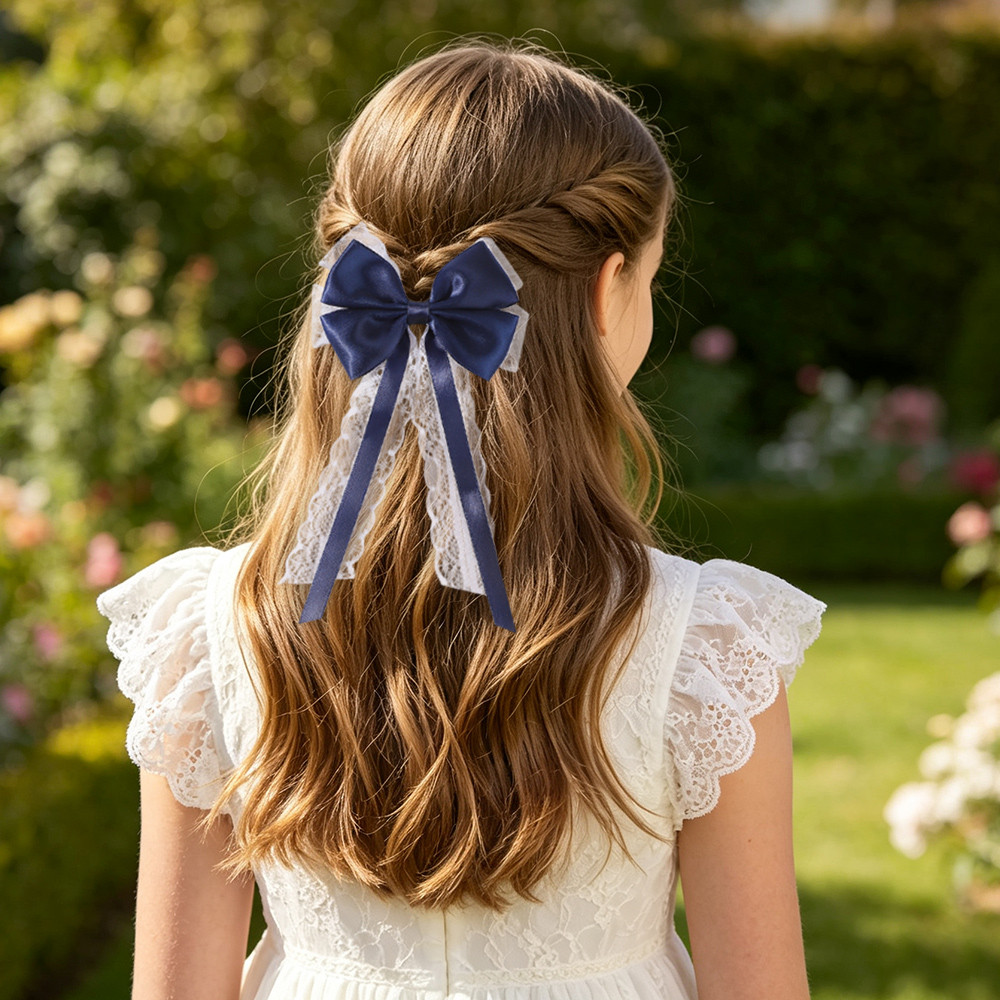 2 Peças Laços de Cabelo de Cet - Satin Bow Tie avaliação e preço