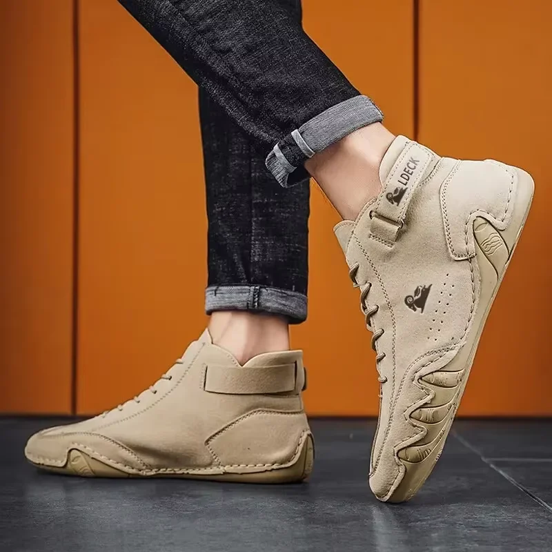 Mocassins masculinos antiderra - Men Formal Wear Fashion avaliação e preço