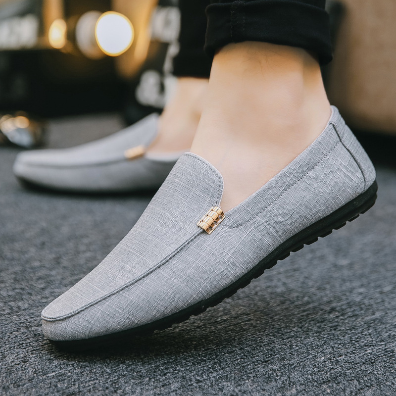 Homens sapatos casuais lona de - Men Formal Wear Fashion avaliação e preço