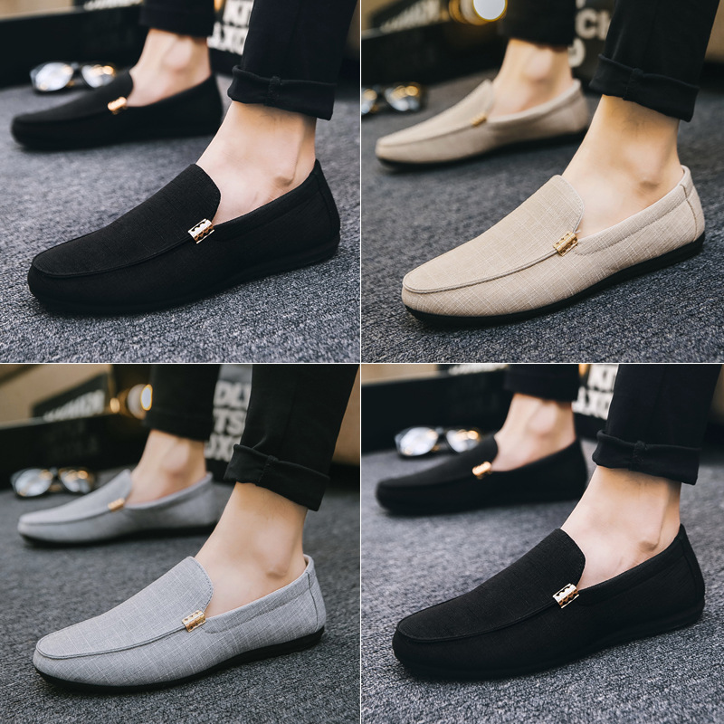 Homens sapatos casuais lona de - Men Formal Wear Fashion avaliação e preço