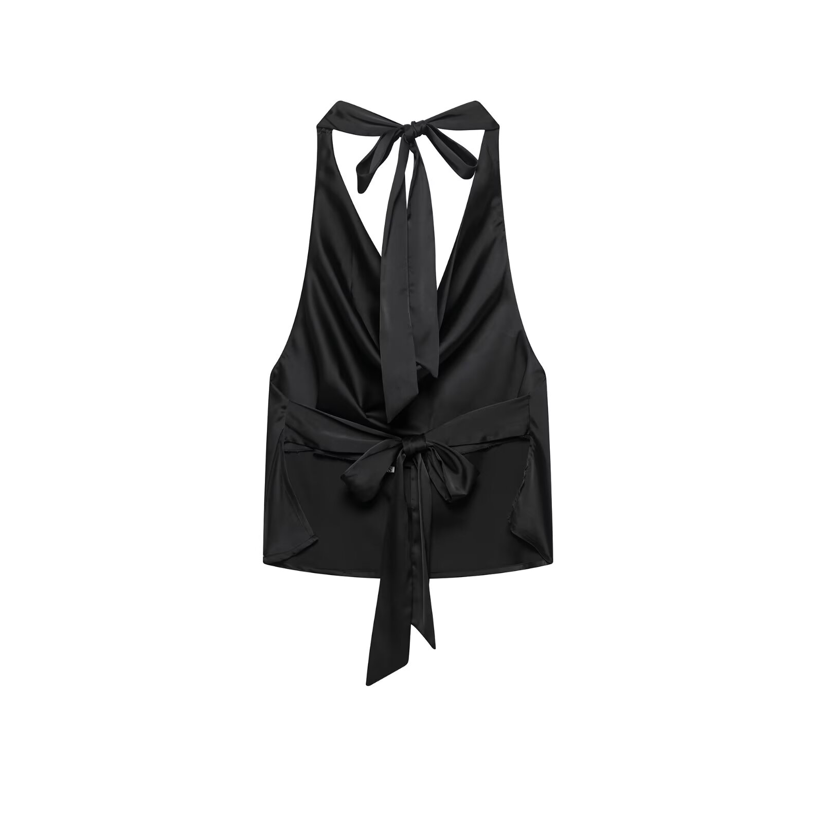 Zevity 2025 mulheres sexy sem  - Satin Bow Tie avaliação e preço