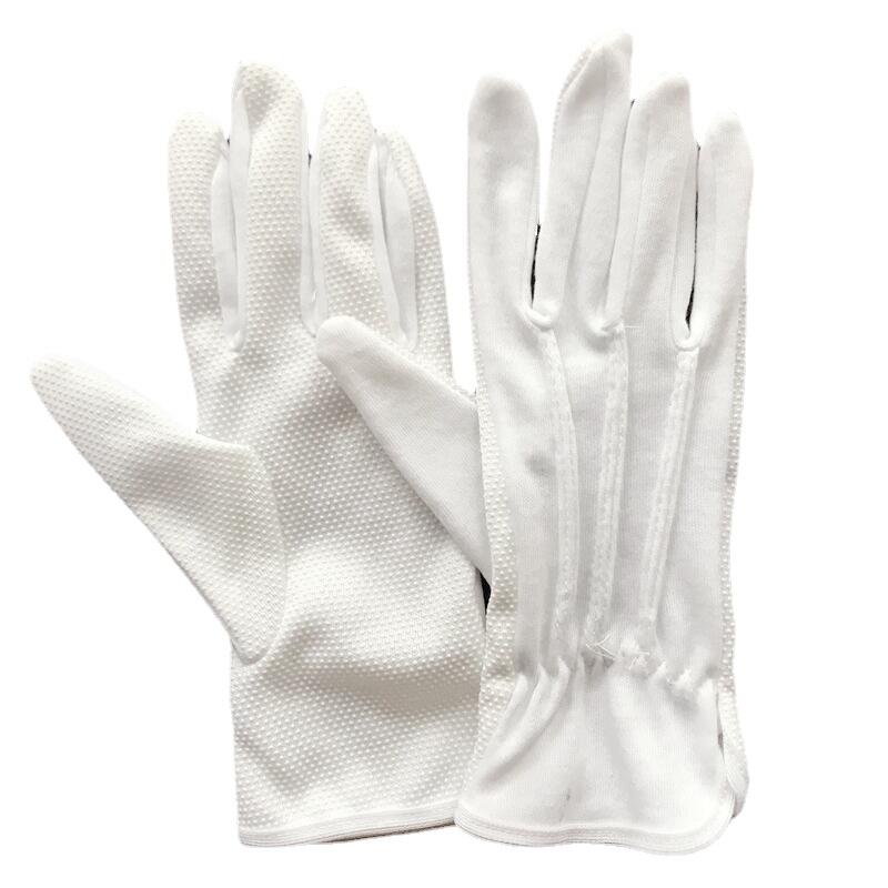 4 pçs luvas de algodão branco  - Formal Wear Gloves Men avaliação e preço