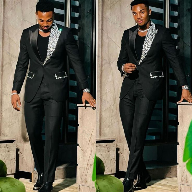 Cristais formal masculino tern - Men Formal Wear Wedding Guest avaliação e preço