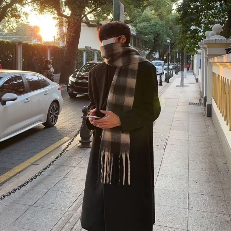 Sobretudo de lã masculino de i - Korean Men Formal Wear avaliação e preço