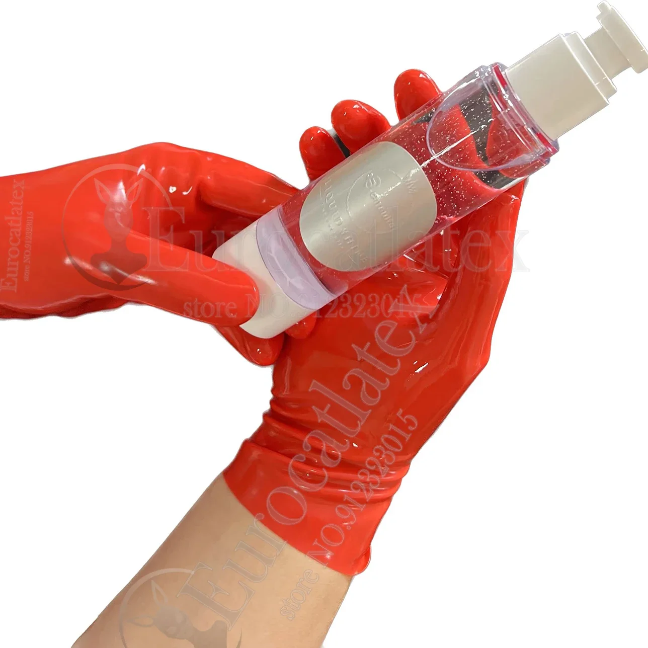 Látex fetiche homem luvas capu - Formal Wear Gloves Men avaliação e preço
