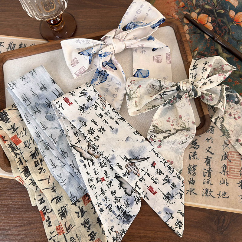 Novo estilo chinês fita bandan - Satin Bow Tie avaliação e preço