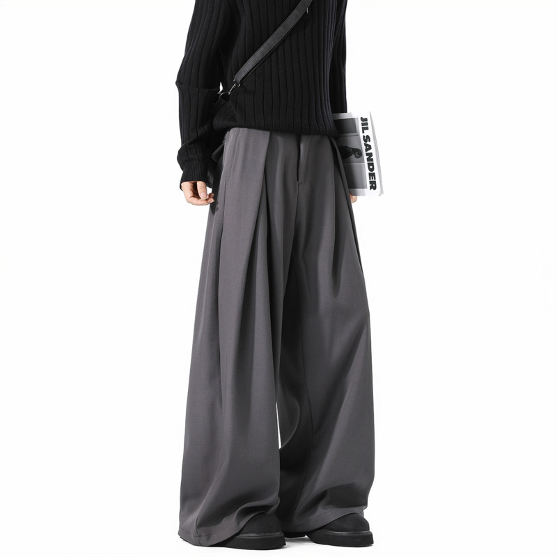 Calças de terno de grandes dim - Korean Men Formal Wear avaliação e preço
