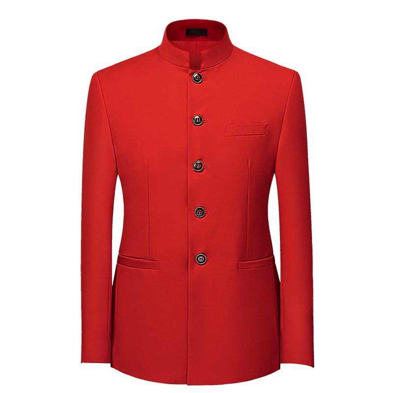 Jaqueta de Terno Masculina Est - Korean Men Formal Wear avaliação e preço