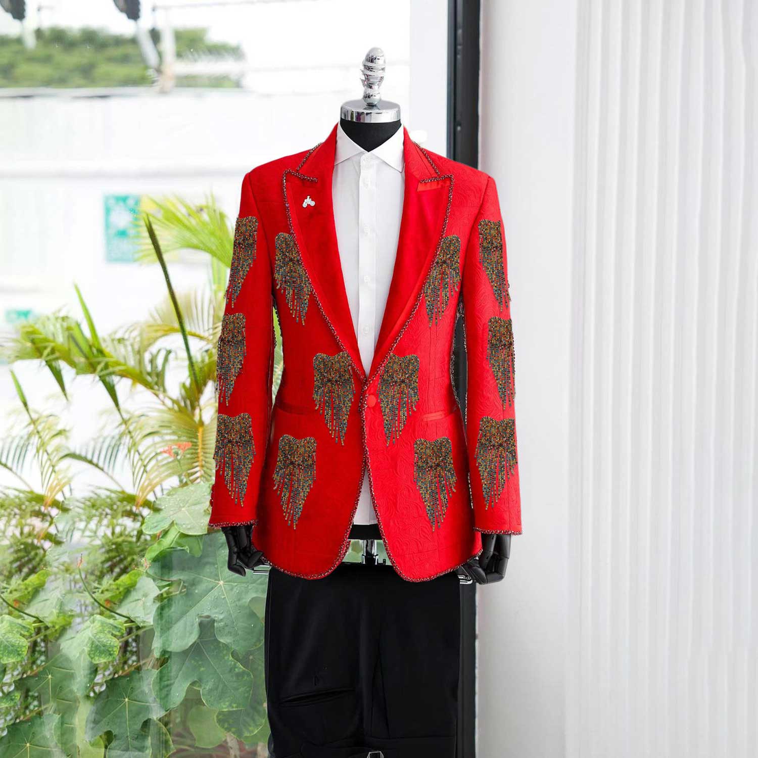 Moda casamento masculino terno - Men'S Formal Wear No Suit avaliação e preço