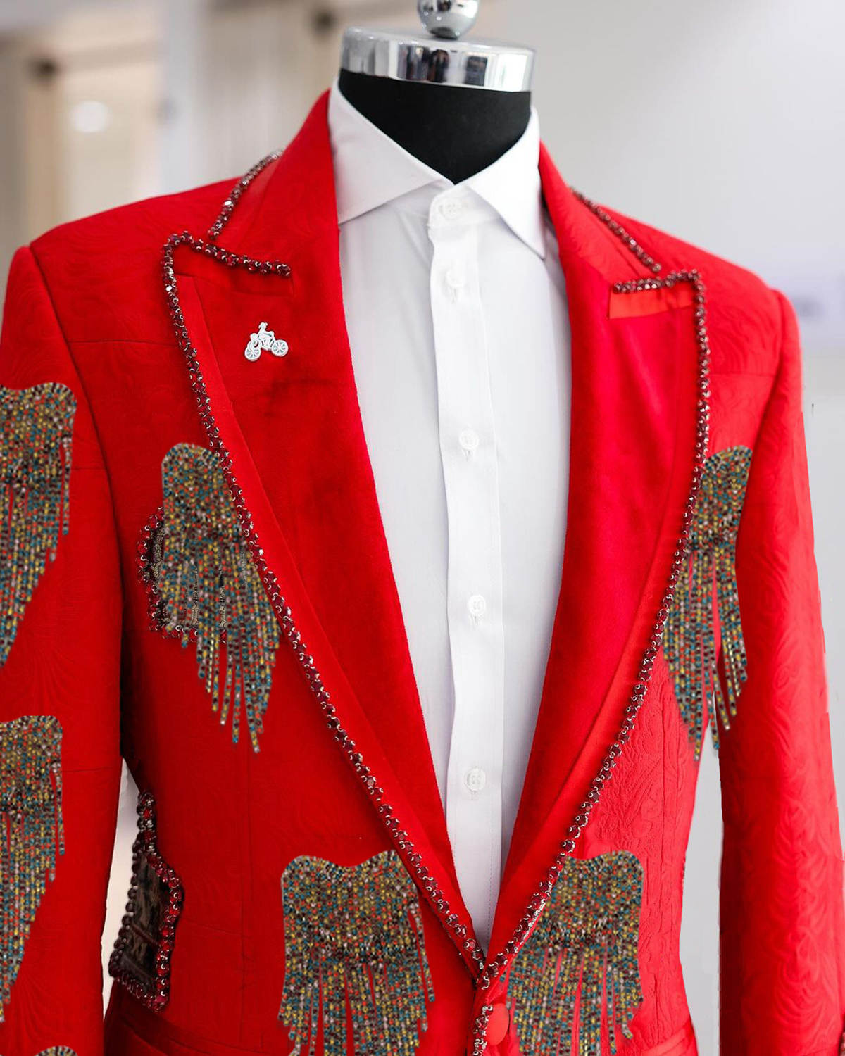 Moda casamento masculino terno - Men'S Formal Wear No Suit avaliação e preço