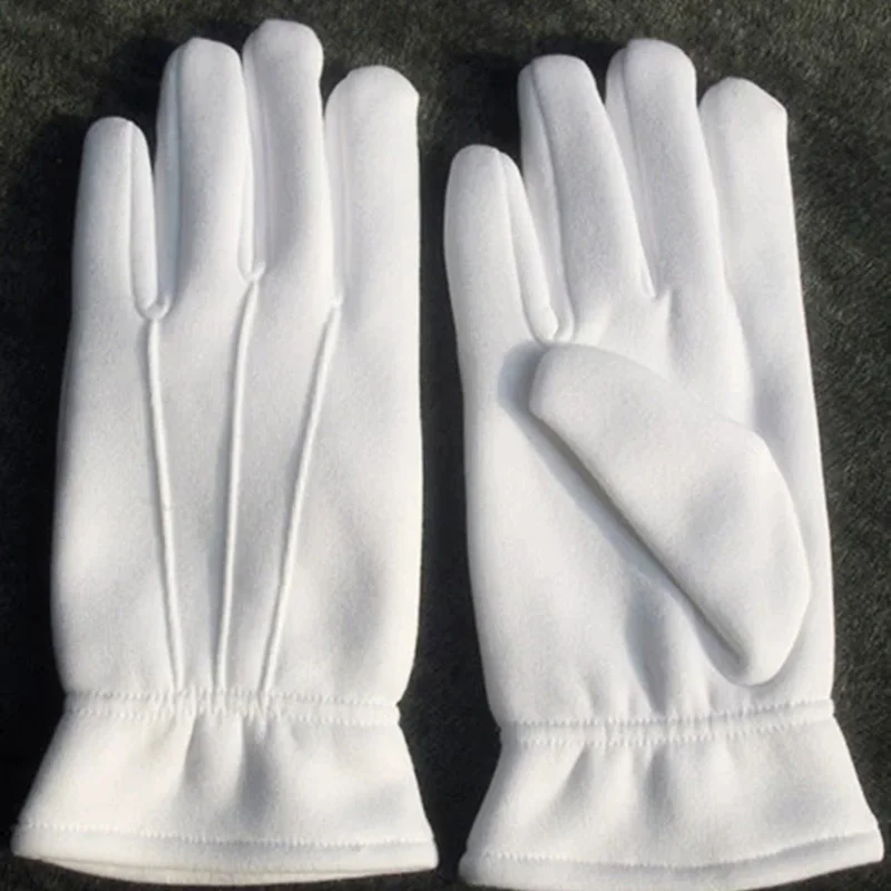 Homens branco mais quente luva - Formal Wear Gloves Men avaliação e preço