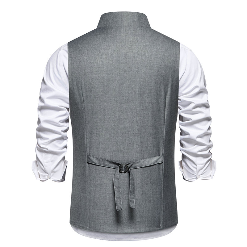 Novo terno masculino coletes m - Men Formal Wear Vest avaliação e preço