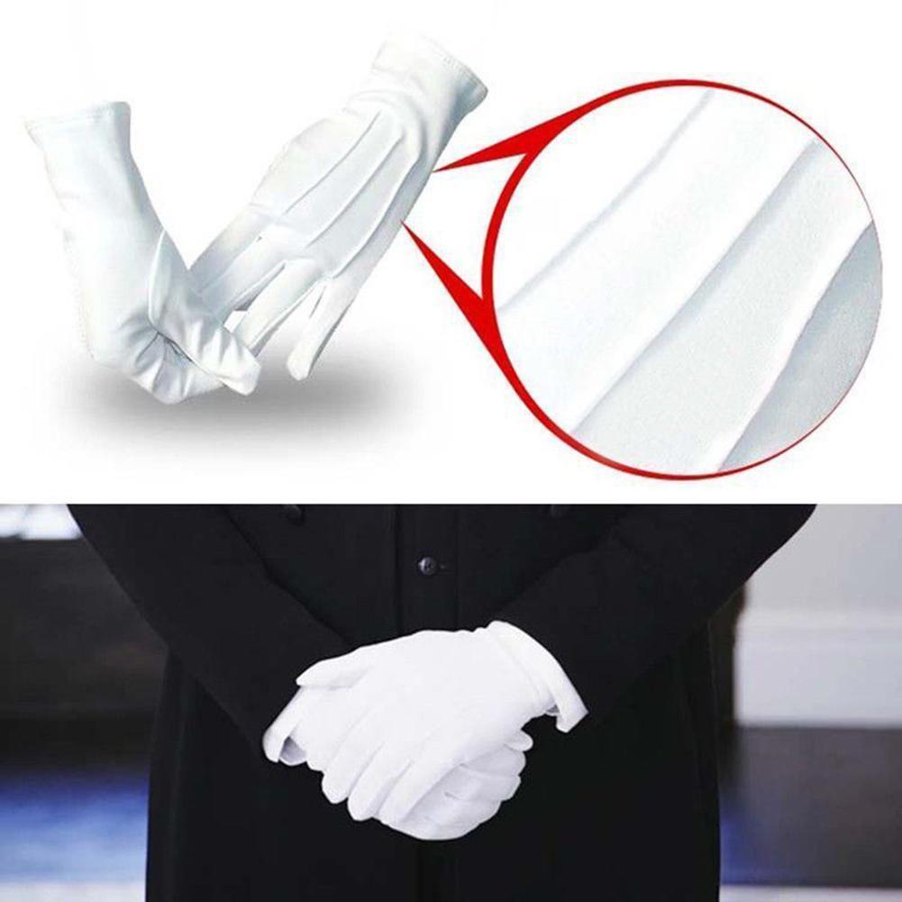 1 par de luvas formais de smok - Formal Wear Gloves Men avaliação e preço