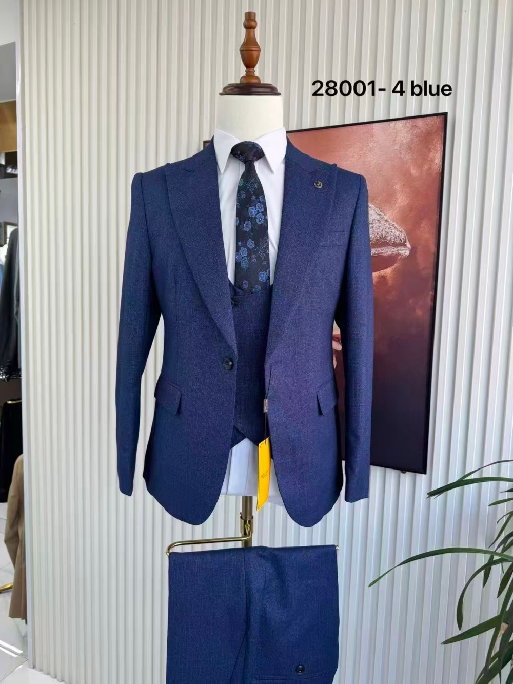 Ternos Formais Masculinos Azui - Men Formal Wear Wedding Guest avaliação e preço