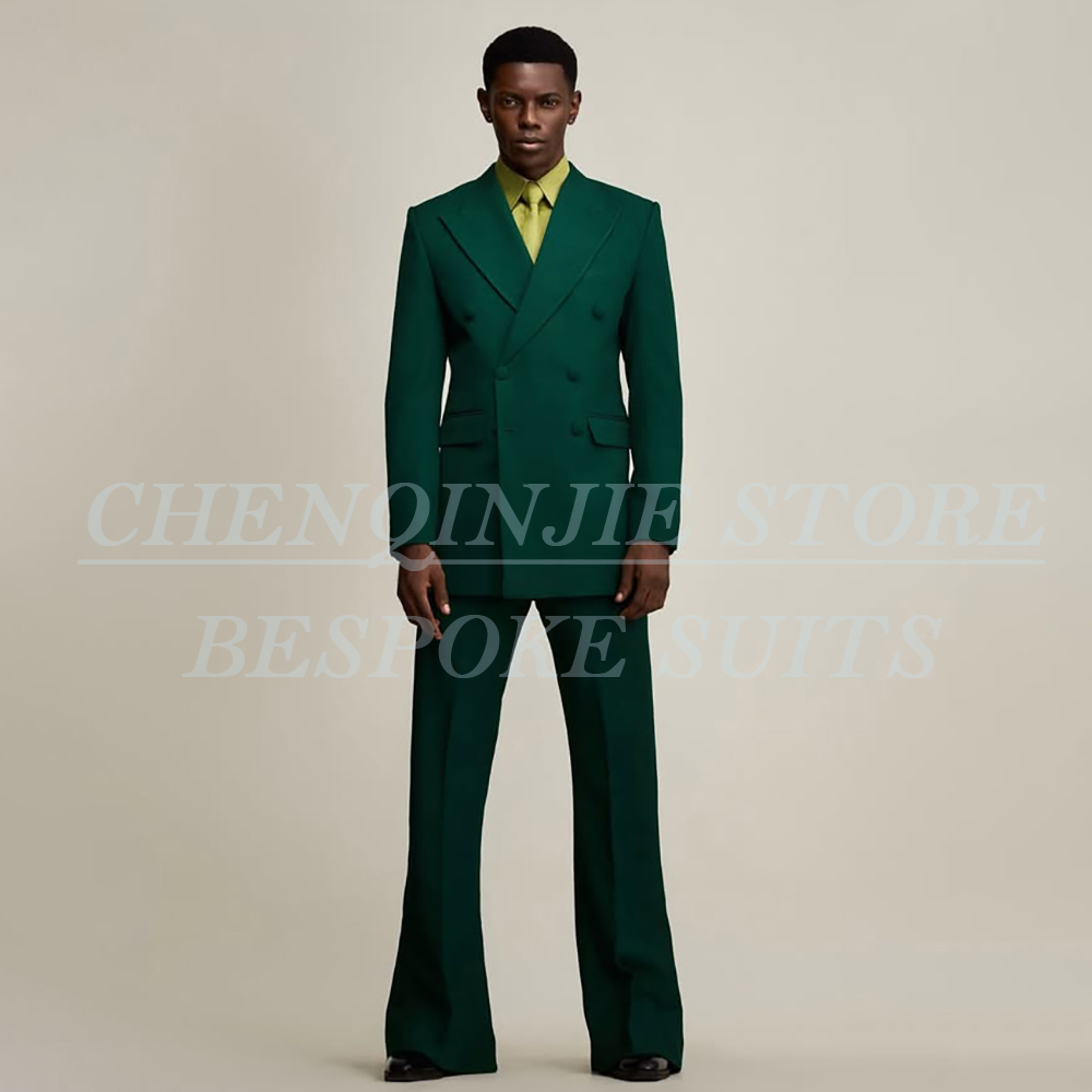 Ternos Masculinos Luxuosos Ver - Men Formal Wear Green avaliação e preço