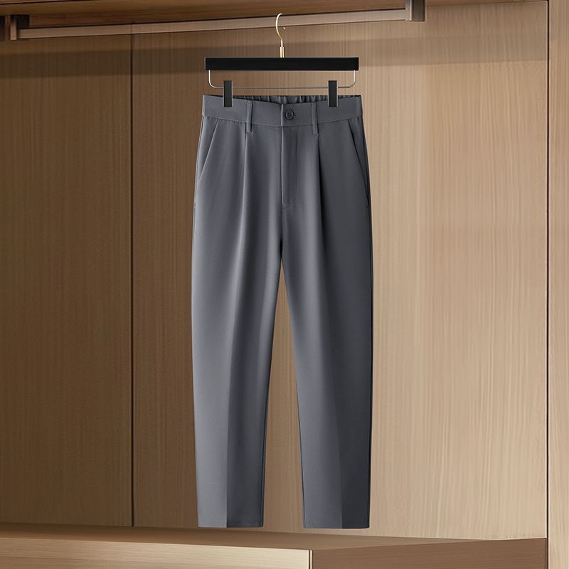 Calças Sociais Masculinas Slim - Korean Men Formal Wear avaliação e preço
