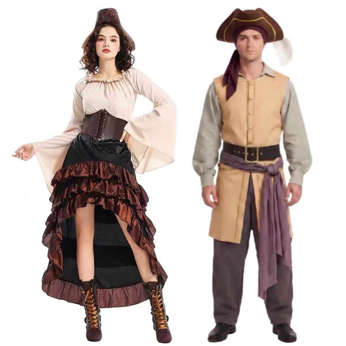 Fantasia de Pirata Capitão Cla - Men Formal Wear Vest avaliação e preço