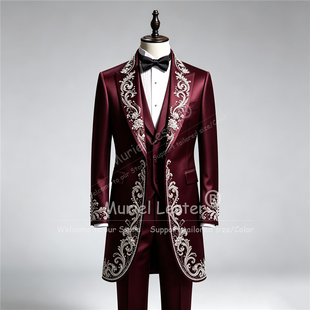 Ternos de Luxo para Casamento  - Men Formal Wear For Wedding avaliação e preço